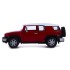 Машина металлическая Toyota FJ Cruiser, 1:36, открываются двери, инерция, цвет красный