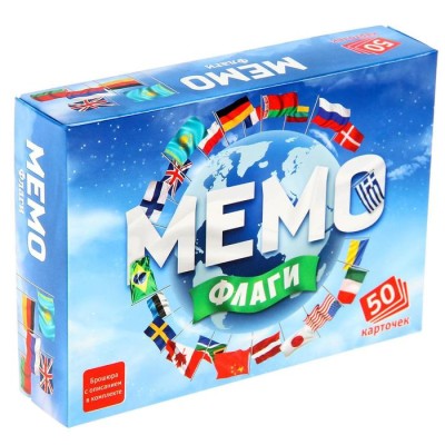 Настольная игра "Мемо Флаги"